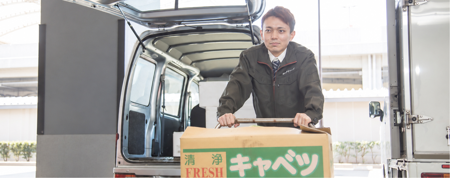 ヒグチフーズの加工場